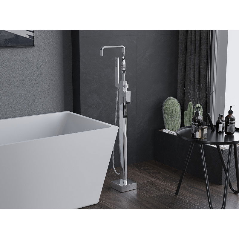 Mexen Avila свободно стоящ смесител за вана, хром - 75833-00