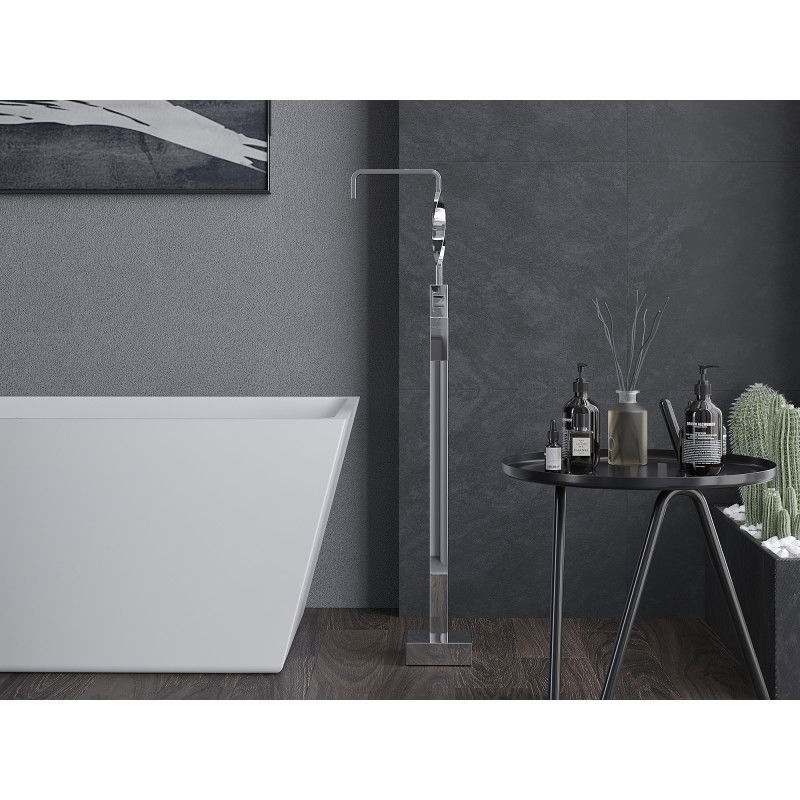 Mexen Avila свободно стоящ смесител за вана, хром - 75833-00
