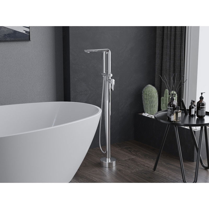 Mexen Roxy свободностоящ смесител за вана, хром - 75533-00