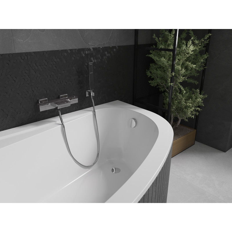 Mexen Westa ъглова лява вана 160 x 100 см, бяла - 560116010001