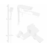 Mexen Royo BQ62 комплект за вана, бял - 72203DQ62-20