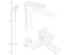 Mexen Royo BQ62 комплект за вана, бял - 72203DQ62-20