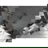 Mexen Cube вана правоугълна 170 x 80 см с обшивка и параван 1-верижен 70 см, черен модел - 550517080X9507007077