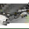 Mexen Cube правоъгълна вана 170 x 80 см с обшивка и параван 1-движен 90 см, прозрачна, златна - 550517080X9509000050