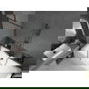 Mexen Cube праволинеен душ на 180 x 80 см с обшивка и панел 1-дв крило 70 см, черен модел - 550518080X9507007070