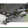 Mexen Cube вана правоъгълна 170 x 80 см с корпус и параван с 2 крила 100 см, прозрачен, златен - 550517080X9210025000