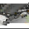 Mexen Cube вана правоъгълна 170 x 80 см с корпус и параван с 2 крила 100 см, прозрачен, златен - 550517080X9210025000