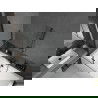 Mexen Cube правоъгълна вана 170 x 80 см с обшивка и параван с 2 крила 100 см, прозрачен, черен - 550517080X9210027000