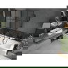 Mexen Cube правоъгълна вана 170 x 80 см с обшивка и 2-скриптен параван 120 см, черен модел - 550517080X9212027077