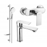 Mexen Royo DF05 душов комплект, хром - 72204DF05-00