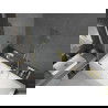 Mexen Cube правоуглово легло 180 x 80 см с обшивка и параван 2-рак с 80 см, прозрачен, златен - 550518080X9208025000