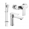 Mexen Royo DQ45 комплект за душ, хром - 72204DQ45-00