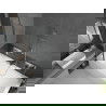 Mexen Cube вана правоъгълна 170 x 80 см с обшивка и параван 1-двукратен 80 см, прозрачен, хром - 550517080X9408110100
