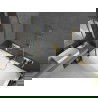 Mexen Cube праволинейна вана 170 x 80 см с обшивка и разделител 1-крило 80 см, прозрачен, златен - 550517080X9408115000