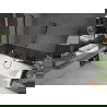 Mexen Cube вана правоъгълна 170 x 80 см с обвивка и параван 1-скриден 80 см, прозрачна, черна - 550517080X9408117000