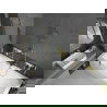 Mexen Cube вана правоъгълна 170 x 80 см с корпус и параван 1-скъзъл 100 см, прозрачен, златен - 550517080X9410115000