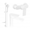 Mexen Royo DF05 комплект за душ, бял - 72204DF05-20