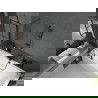Mexen Cube права вана 180 x 80 см с обвивка и 1-движна преграда 100 см, черен модел - 550518080X9410117077