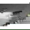 Mexen Cubik правоъгълна вана 150 x 70 cm с облицовка и еднокрилен екран 70 cm, прозрачен, хром - 550315070X9507000001