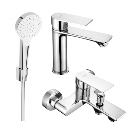 Mexen Royo R05 комплект за вана, хром - 72203R05-00