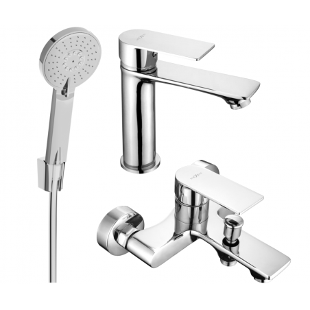 Mexen Royo R40 вана комплект, хром - 72203R40-00