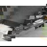 Mexen Cubik правоъгълна вана 160 x 70 см с корпус и душ-екран 1-крила 70 см, прозрачен, хром - 550316070X9507000001