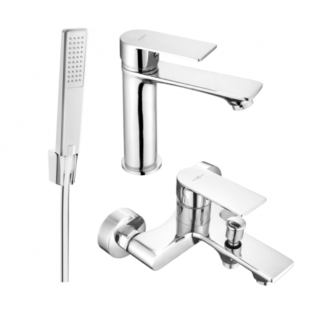 Mexen Royo Комплект за баня R72, хром - 72203R72-00