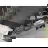 Mexen Cubik вана правоъгълна 170 x 70 см с корпус и параван 1-страничен 50 см, черен модел - 550317070X9505007077