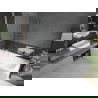 Mexen Vega правоъгълна вана 150 x 70 см с обшивка и преграда с 1 крило 60 см, прозрачен, хром - 550115070X9506000001