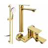 Mexen Royo DF05 комплект за баня, златен - 72213DF05-50