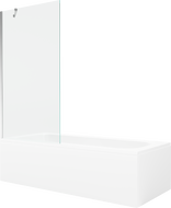 Mexen Vega вана правоъгълна 170 x 70 см с обшивка и параван с 1 крило 90 см,