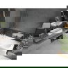 Mexen Vega правоъгълна вана 170 x 70 см с обшивка и 1-двелно параван 90 см, прозрачен, хром - 550117070X9509000001