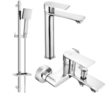 Mexen Royo DQ45 комплекти за вана, хром - 72213DQ45-00