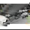 Mexen Vega правоъгълна вана 180 x 80 см с обшивка и параван с 1 крило 100 см, прозрачен, хром - 550118080X9510000001