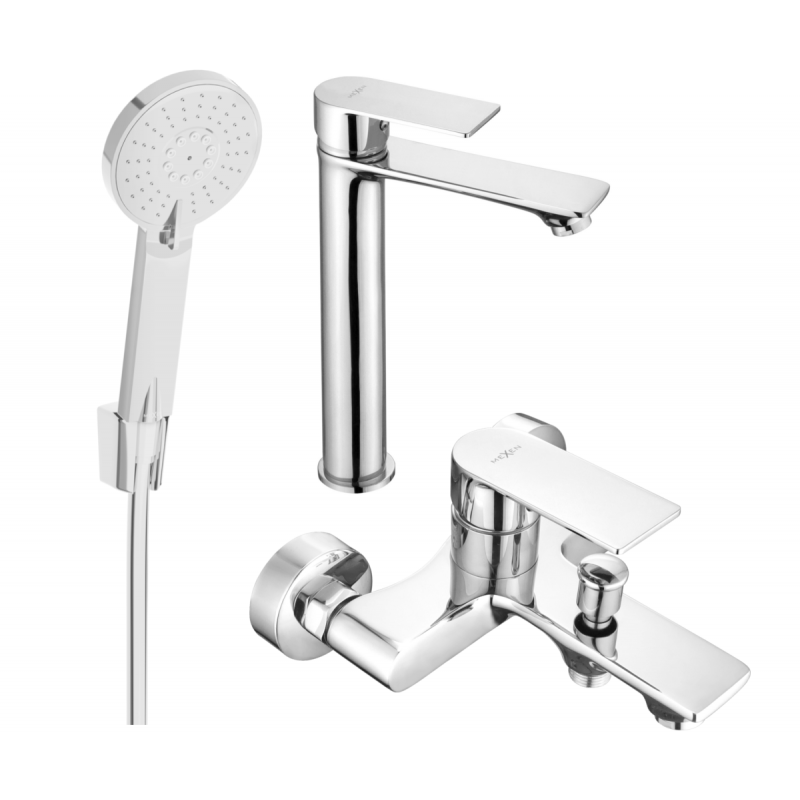 Mexen Royo R40 комплект за баня, хром - 72213R40-00