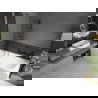 Mexen Vega правоъгълна вана 180 x 80 см с обшивка и единичен параван 100 см, прозрачен, черен - 550118080X9510000070