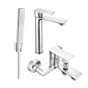 Mexen Royo R72 комплект за вана, хром - 72213R72-00