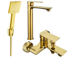 Mexen Royo R45 комплект за вана, златен - 72213R45-50