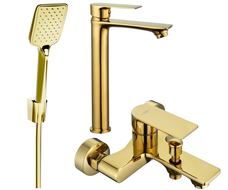 Mexen Royo R62 комплект за вана, златен - 72213R62-50