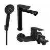 Mexen Royo R40 комплект за вана, черен - 72213R40-70