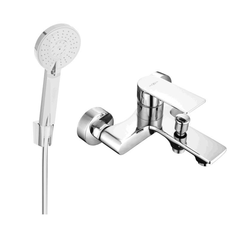 Mexen Royo R40 батерия за вана с душ комплект, хром - 7223R40-00