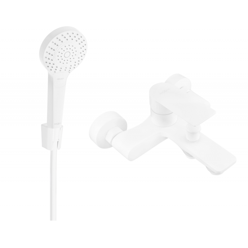 Mexen Royo R05 вана батерия с душ комплект, бял - 7223R05-20