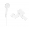 Mexen Royo R05 вана батерия с душ комплект, бял - 7223R05-20