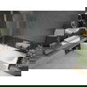Mexen Vega правоъгълна вана 170 x 70 см с обшивка и двукрилен параван 100 см, прозрачен, хром - 550117070X9210020100