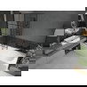 Mexen Vega правоъгълна вана 180 x 80 см с обвивка и подвижна преграда с две крила 100 см, черен модел - 550118080X9210027077