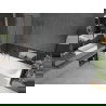 Mexen Vega правоъгълна вана 150 x 70 см с обшивка и преграда с 1 крило 80 см, прозрачен, хром - 550115070X9408110100