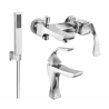 Mexen Estrella R02 комплект за вана, хром - 72303R02-00
