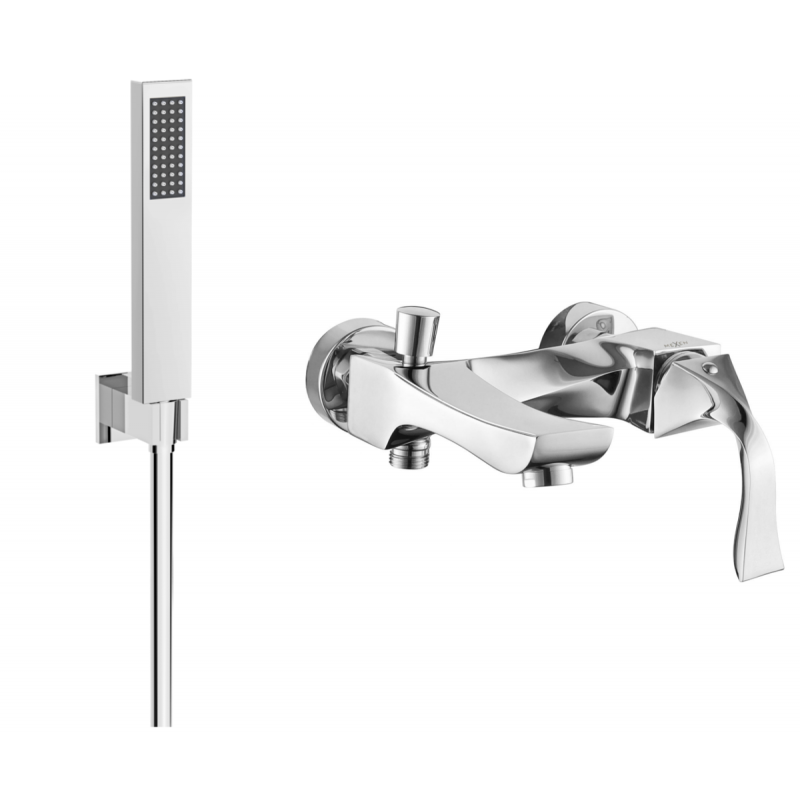 Mexen Estrella R02 вана батерия с душ комплект, хром - 7233R02-00