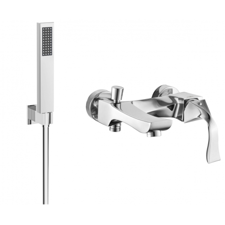 Mexen Estrella R02 вана батерия с душ комплект, хром - 7233R02-00