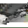 Mexen Vega правоъгълна вана 180 x 80 см с корпус и параван 1-раколивен 100 см, прозрачен, черен - 550118080X9410117000